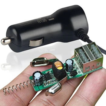 1 бр. такса модул захранване dc от 7-12 до 5 2.4 A, USB за мобилен телефон, зарядно за кола