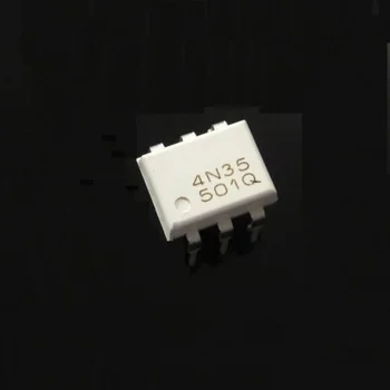 10шт 4N35 DIP-6 КФН Оптроны Фототранзисторная чип 30
