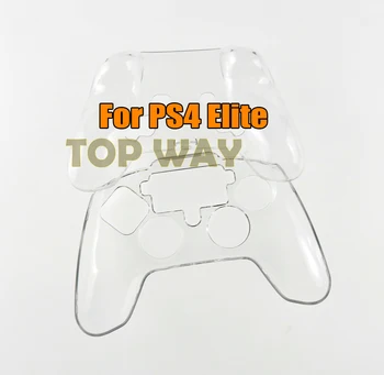 1бр за PS4 elite, прозрачен прахоустойчив, геймпад, замяна за ps4 elite, калъф, противоскользящий мек защитен декор