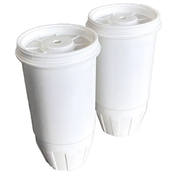 2 Комплекта филтри за вода от бяла пластмаса за делви и диспенсеров, система за филтриране БЕЗ ВОДА