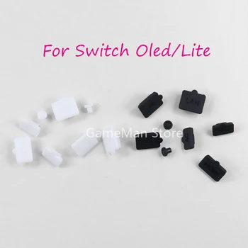 30 комплекта пылезащитных заглушек за Nintendo Switch Oled, силикон прахоустойчив калъф със защита от надраскване, прахозащитен капачки за Switch Lite