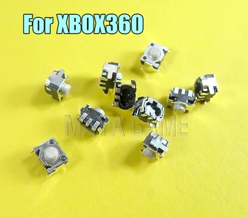 5 бр. бял бутон за превключване на бутона, сдвояване, Замяна за безжичен контролер за Xbox360