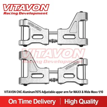 VITAVON CNC Alu7075 Регулируем горен носач за MAXX & Wide Maxx 1/10