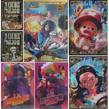 Аниме ONE PIECE Monkey D. Luffy, Тони, Тони Хеликоптер, Нико Робин БРУК, набор от пощенски картички, Коледни подаръци за рожден ден, Забавни играчки