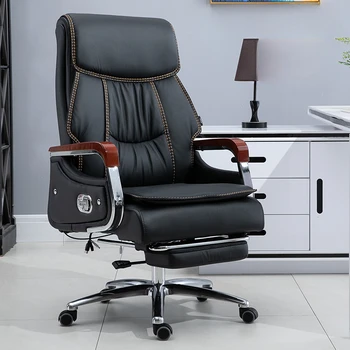Въртящо се в луксозна офис стол стол с възможност за сгъване на облегалката за хола Офис стол Мобилен Cadeiras De Escritorio Мебели за спалня