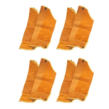 Горещи 8шт 21,6-цолови Заваръчни ръкави от изкуствена кожа, Защитен инструмент за термоусадки