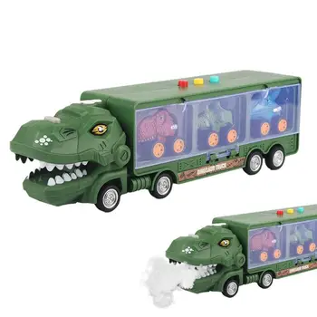 Детски камион с динозавром кара на разстояние Детски камион с динозавром Детски подарък Детски игрални машинки за детски партита Сувенири Аксесоари Mini