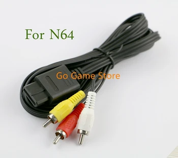 за SNES GameCube за N64 64 180 см 6 фута AV TV RCA видео кабел Кабел за игра куба