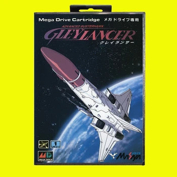Игрална Карта Gleylancer MD 16 Битова Покриване на JAP за Патрон на Игралната Конзола Sega Megadrive Genesis