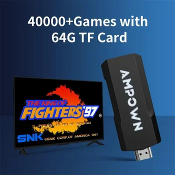 Игрова конзола GD20 4K 60fps HDMI Изход с Ниско Закъснение GD10 Ultra GD20 ТВ Игра Stick Преносима Ретро конзола, Вградена в Играта 70K