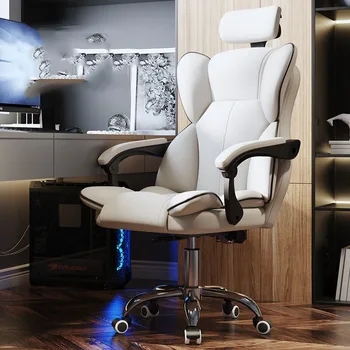 Компютърно Ергономичен офис стол, Игралното Мобилно стол, завъртащо се в Луксозна офис стол, за да се учат, Офис мебели Accent Sillas Gamer HDH