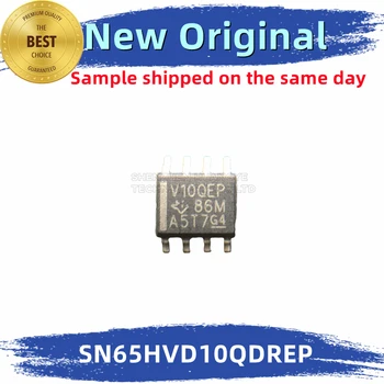 Маркиране SN65HVD10QDREP SN65HVD10QD: Интегриран чип V10QEP, 100% чисто нов и съответния оригиналната спецификация