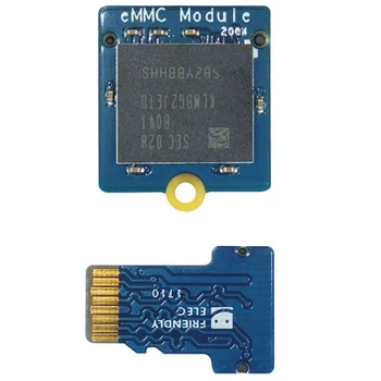 Модул EMMC обем 16 GB с адаптер Micro-SD Turn EMMC T2 за разработване на NanoPi/ PC / RK3399