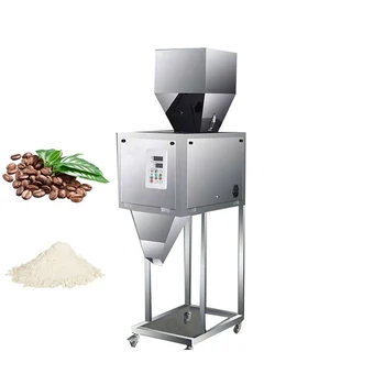Обзавеждане за разфасоване на кафе на зърна/ ядки /автоматично количествено претегляне 100-9999 г, Търговска машина за опаковане на прах зърна