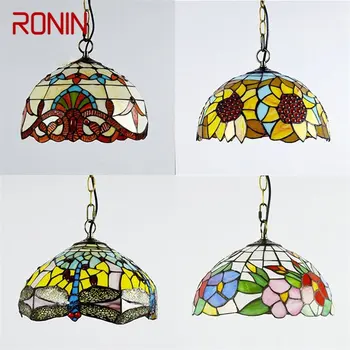 Окачен лампа RONIN Тифани, led лампа, съвременни творчески осветителни тела за украса на дома, трапезария