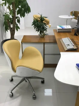 Офис стол Swan Chair Home Съвременно минималистичное офис стол, Компютърна стол, Отвличане на Въртящо се кресло, Индивидуална творческа стол