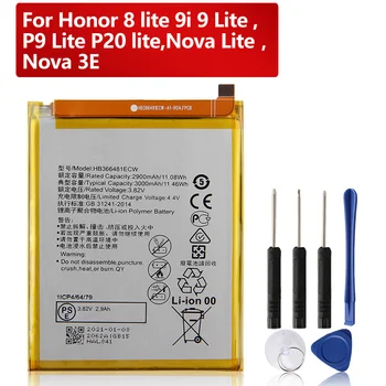 Преносимото Батерия HB366481ECW За Huawei P9 G9 P10 Lite Honor 8 9 Lite 9i Honor 5C-7C Nova Lite 3Д GT3 Enjoy 7S 8 8E P Smart