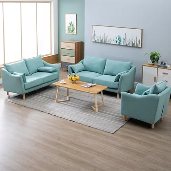 Секционни диван, библиотека, Мързелив Луксозен диван с възможност за сгъване на облегалката, модерен диван, Удобен комплект мебели за хола LQQ25XP