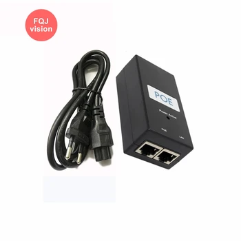 Система IP камери POE Инжектор 48V 0.5 A Ethernet Адаптер на захранване EU/US/ AU / UK Щепсел за IP-POE камери
