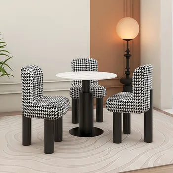 Скандинавски Модерен дизайнерски столове за дневна, Релаксиращ Мързелив диван, столове за всекидневна, преносими предмети от интериора на салона за красота