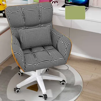 Удобно Дизайнерско Офис стол с ергономична Опора за Спинкиисполнительное стол с възможност за сгъване на облегалката, Въртящо се на Grooming Мобилно Офис мебели Cadeira