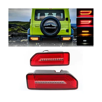 Авто Led Рефлектор Задна Фенер за Suzuki JIMNY 2019-2021 Задна Светлина за Обратно виждане Ръчната Спирачка Поток мигач