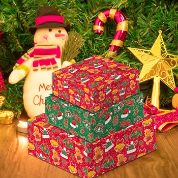 Кутия за Коледно парти, Подарък Амбалажна хартия, Грозна Национален Коледен пуловер за партита, Опаковъчен материал, хартия за бродерия, за украса